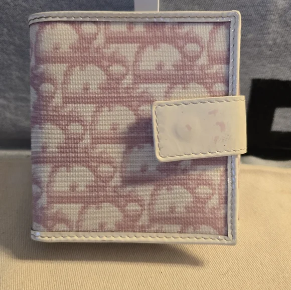 Christiam Dior Pink Trotter Bifold Wallet. - Picture 3 of 10